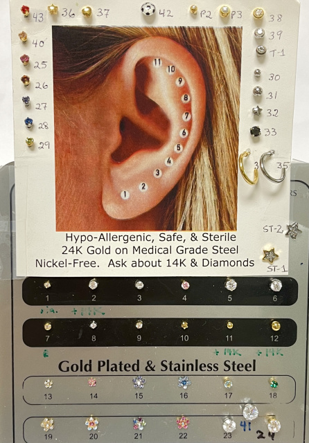 Ear Piercing After-Care and Advice, FAQ